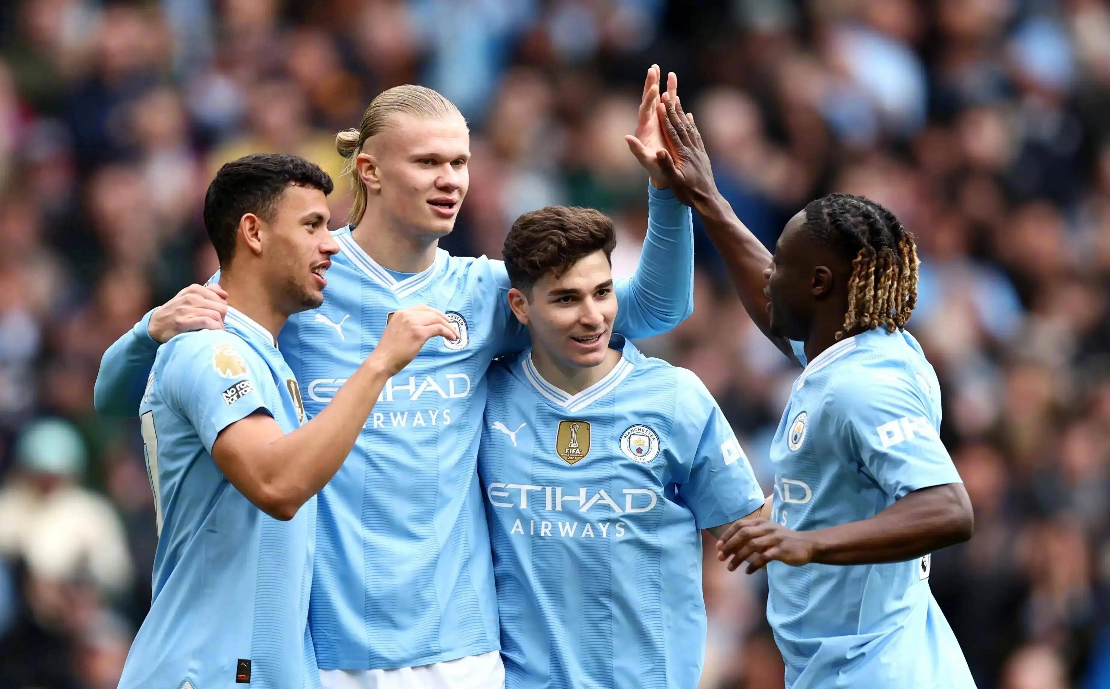 曼城客场轻取亚特兰大,锁定半决赛名额! 曼城客场轻取亚特兰大,锁定半决赛名额!