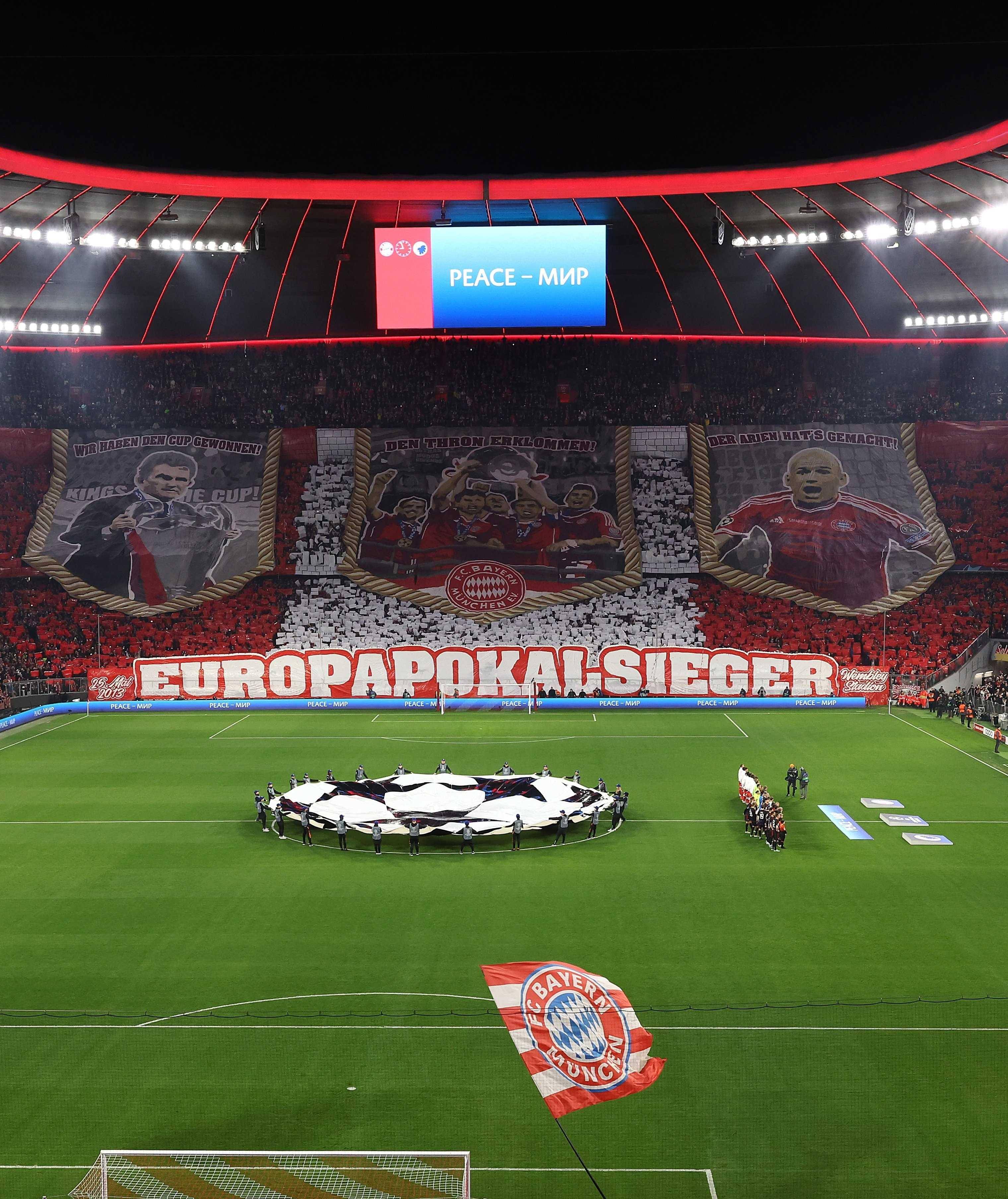 拜仁慕尼黑大胜，进军欧冠半决赛